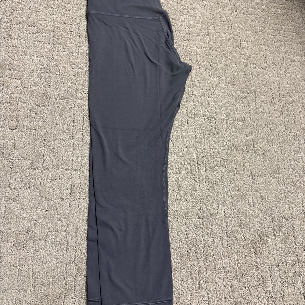 Lululemon Align Charcoal Gray Capri Leggings